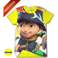 Boboiboy SORI Idola T-Shirt New Boboiboy Children 7-powerful Shirt REG-R221