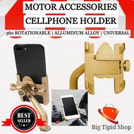 YAMAHA YTX 125 |Universal Motorcycle Accessories Mobile Cellphone Holder GOLD