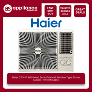 Haier 0.75HP Whirlwind Series Manual Window Type Aircon HW-07MCQ13
