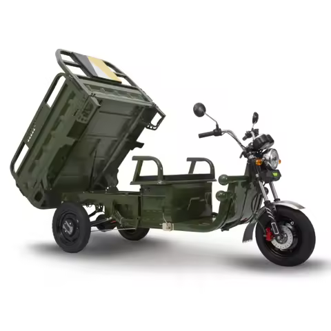 Electric Cargo Tricycle 3 Wheel Bike Trike Scooters For Family Farm