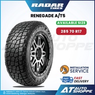 Radar Renegade AT5 17" Tyre 285 70 R17 4X4 4WD (1 Tire)