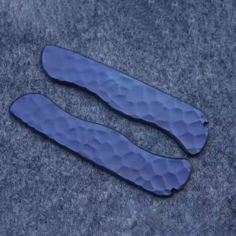 Custom Titanium Hand Made Knife Handle Scales Replacement For 111MM Victorinox Sentinel Swiss Army K