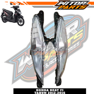 WITOR - Cover Tameng Dasi Depan Honda Beat Fi 2013-2016 Plus Lampu Depan Dan Sein Oren / Tameng Depa