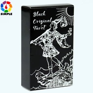 Black and White Rider Tarot Deck 78 Pcs Tarot Cards for Beginners Rider-waite Tarot