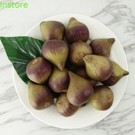 INSTORE Simulation Fig Ornament, Lifelike Mini Artificial Fig, Food Model Handicrafts Funny Fake Fru