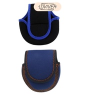 [Loviver] Fly Fishing Reel Cover Reel Protective Pouch Bag Suit for 3/4/5/6/7/8WT Reel