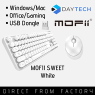 [SG Stock] Wireless Keyboard Mouse Set with USB Dongle by MOFII (N520 Sweet)