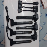 คอยล์จุดระเบิดk20a DENSO สำหรับแปลงใส่ A32 A33 J31ไฟแรงๆดีกว่าคอยล์เดิมหาง่ายกว่า ราคาชุด 6 หัว