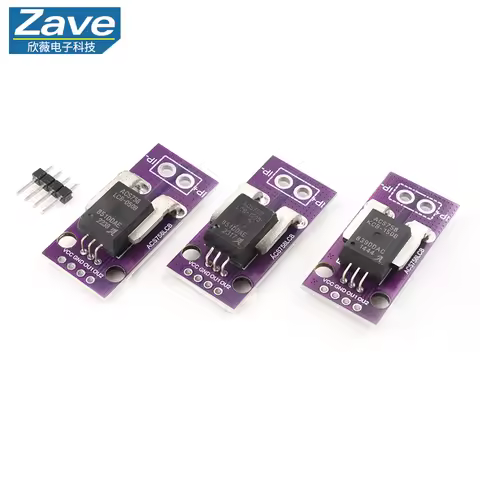 50A -200A Hall Current Sensor Module Linear Analog AC DC 3.3V-5V ACS758 ACS758LCB-050B 100B-PFF-T Fo