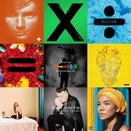 Ed Sheeran/Sam Smith/Jhene Aiko/Sabrina Carpenter Album Covers [Vinyl-Style UV Print Sintra Board] x