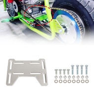 Motor Engine Mount Adjustable Adapter Bracket Plate for Mini Bike Go Kart 79cc 97cc 100cc for Small