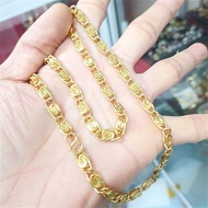 Bright Non-Black Longevity Necklace 6MM Big S Buckle - Long-lasting necklace that doesn't abstain fr