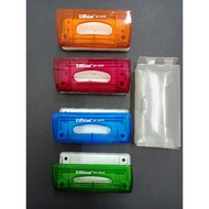 D'Best DP-202D Transparent Colour Two Hole Punch / Penebuk 2 Lubang - 1pcs