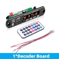 Aitemay 6V 12V 18V 50W khuếch đại bảng mạch giải mã MP3 Bluetooth 5.0 xe MP3 máy nghe nhạc USB ghi â