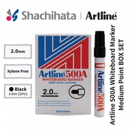 Artline 500A Whiteboard Marker Medium Point BOX SET