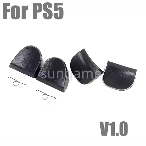 1set Black L1 R1 L2 R2 Trigger Buttons Springs 6 in 1 for Sony Playstation 5 PS5 V1.0 V2.0 V3.0 Dual