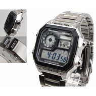 AE 1200 WHD Men Digital Watch Stainless Steel
