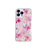 粉紅繡球 櫻花 手工押花手機殼 適用於iPhone Samsung Sony全系