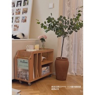 Vintage Living Room Coffee Table Side Table Small Cherry Wood Furniture/Banyan Storage Rack Sofa Tro