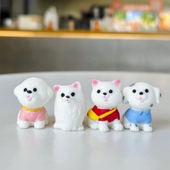 可爱仿真混色狗摆件 DOG GARDEN DECO C874 (3pcs/pack)