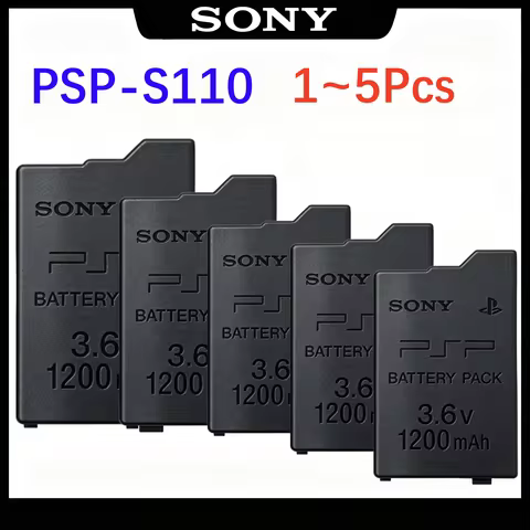 SONY PSP-S110 For PSP 2000/3000 1200mAh Rechargeable Lithium Battery Pack for PSP 1000 PSP-S110 1200