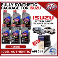 STP 15W-40 PRO FORMULA 6 LITERS FOR ISUZU ALTERRA D-MAX TROOPER BIGHORN 4JX1 FULLY SYNTHETIC