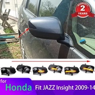 2pcs Car Side Mirror Blinker Indicator Lamp LED Dynamic Turn Signal Light for Honda Fit Jazz GE6 GE8