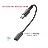 Cáp Sạc USB C Cho Nintendo 3DS XL/LL 2DS XL/LL - Dây Nguồn Loại C Dây Tương Thích Với NDSI 3DS 2DS X