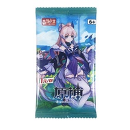 9 Packs Genshin Impact Cards,Genshin Impact Cards Booster Box,Genshin Impact TCG Cards,Anime TCG CCG