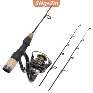 [COD] SHgeZm Cần câu 2 đầu 60cm cần câu cá trên băng Mùa Đông Cần câu carbon Cần Câu Cá trên băng