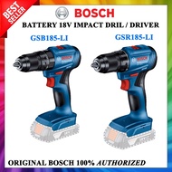 BOSCH GSB185-LI / GSR185-LI 18V CORDLESS IMPACT DRILL / DRIVER