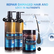 Keratin Smooth Shampoo 900ml/Keratin Smooth Conditioner 900ml/Keratin Smooth Treatment 1000ml muhimmah