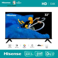 [New2023] Hisense TV 32E4K ทีวี 32 นิ้ว HD VIDAA Smart TV/DVB-T2 / USB2.0 / HDMI /AV As the Picture One