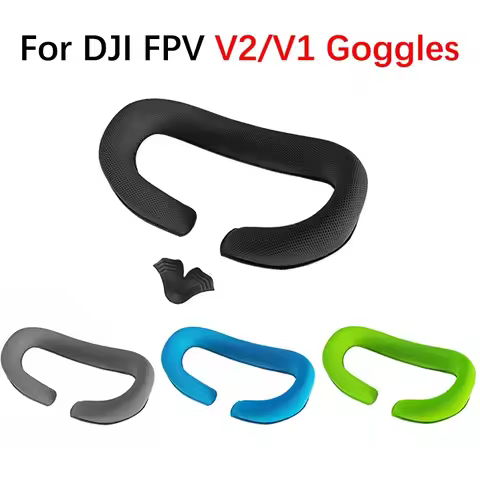 For DJI FPV Combo Drone V2 Goggles Faceplate Sponge Foam Eye Pad Headstrap V1 Goggles Face Mask Eyes