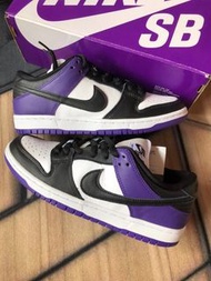 【🔥黑紫】Nike Dunk SB Low Pro “Court Purple” 板鞋 黑紫 男女同款