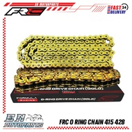 FRC Rantai 415/428 O-Ring Chain Gold Chain / Formula Racing O-ring Chain Y15 Y16 RSX RS150 LC135 R15