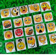 Sticker Emoji Latex Print Sticker Emoji Kalis Air