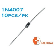 10PCS 1N4007 DIODE 1A 1000V RECOVERY DIODE RECTIFIER DIODE DO-41