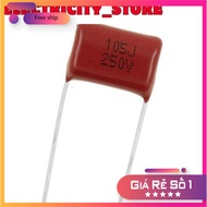 [10 Pieces]- Capacitor 1uF/250V 250V105J World Chip
