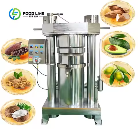 Organic Oil Pressing Machine Avocado Rape Seed Oil Extraction Machines Olive Hydraulic Cold Oil Pres