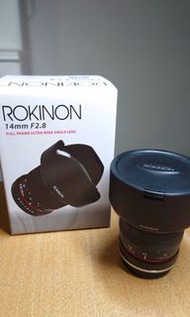 Rokinon/ Samyang AE14M-C 14mm f/2.8-22 Ultra Wide Angle Lens with Built-In AE Chip for Canon EF Full Frame