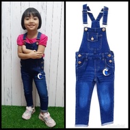 (REDY STOK)UNISEX OVERAL JEAN (1-6Y)