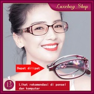 LB - Anti-Radiation Plus Lens Reading Glasses +1.00 to/ + 3.00 Glasses Wanita Reading Glasses G063