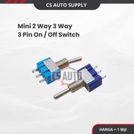 Mini 2way 3way 3Pin On/Off Switch