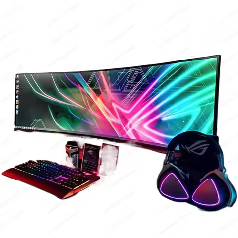 49 Inch Ultra-High Resolution 5120*1440 E-Sports Gaming LED PC Monitor Widescreen 120Hz 180Hz 240Hz