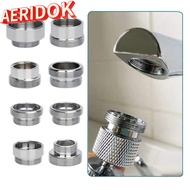 AERIDOK Water Filter Adapter, 18/20/22/24mm To 22mm With Washer Faucet Adapter Set,  Metal Faucet Co
