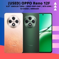 (USED/2nd Hand) OPPO Reno 12F 6.67" AMOLED 120Hz | 50MP+8MP+2MP | MTK 6300 |  12+256GB | 5000mAH