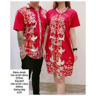 (0_0) Baju Couple Pesta | Batik Couple | Baju Couple Imlek Katun