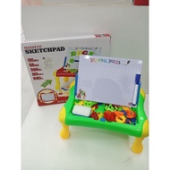 Children's Educational Toys Magnetic Study Table/Children's Toys Magnetic Whiteboard