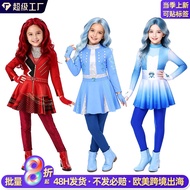 <[CDATA[Descendants 5 Inspired Dark Wonderland Kids Costume - Perfect for Halloween]]>